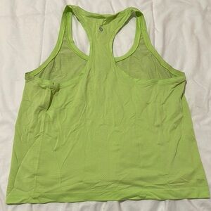 Lime Green Racerback Tank Top